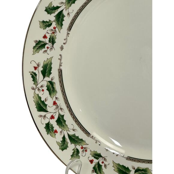 Royal Limited Japan 'Holly Holiday' Dinner Plates-Elegant and Rare-Set of 4 - Picture 2 of 7